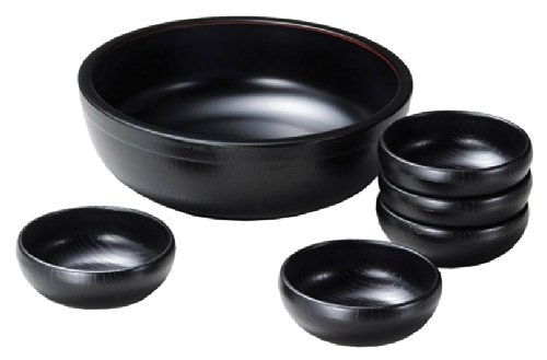 漆器 黒と赤の鉢 漆器 黒と赤の鉢